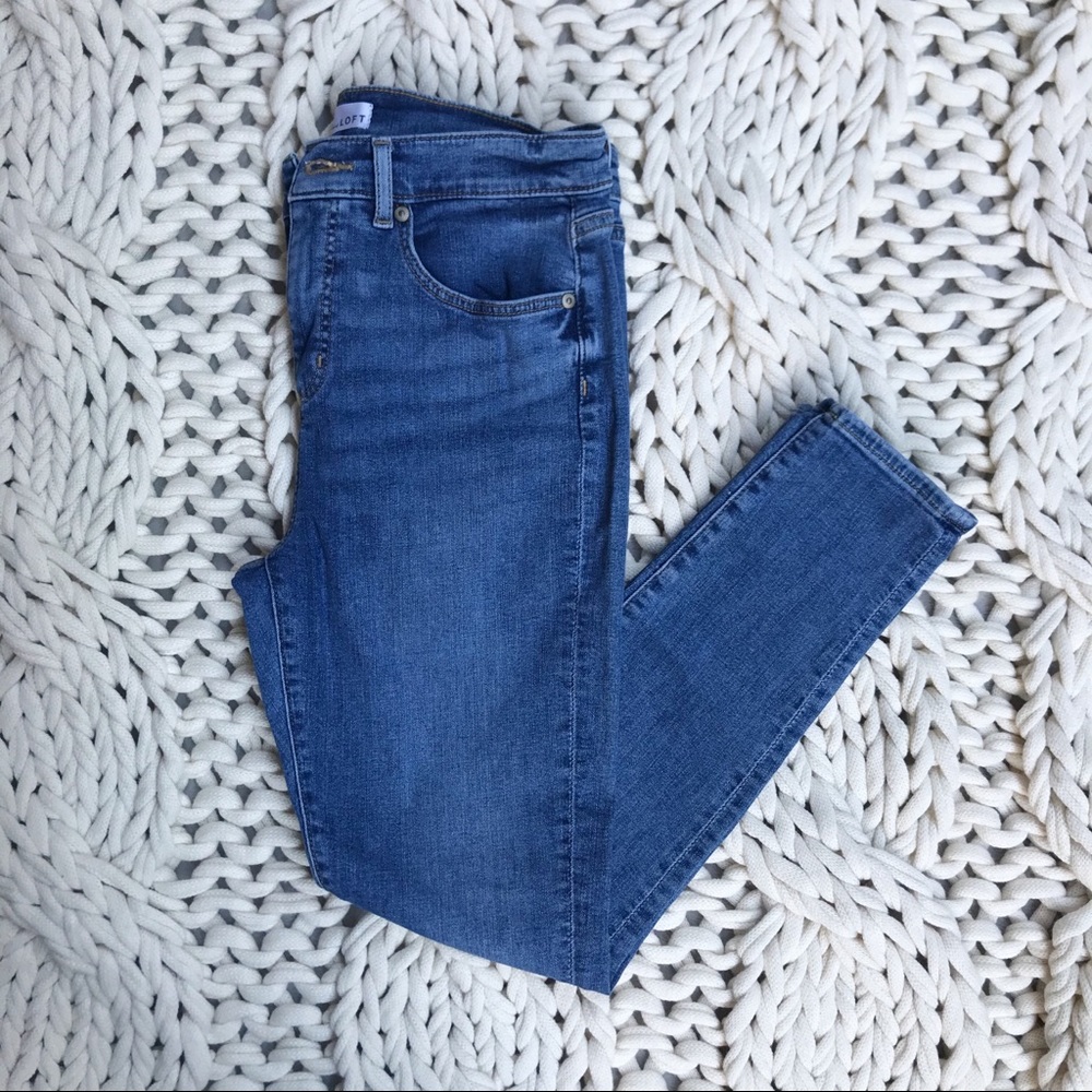 Loft Modern Skinny Crop Jeans
